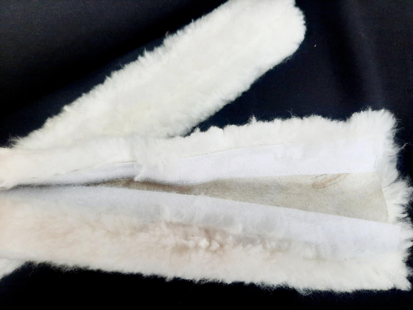 Sheepskin stirrup covers (pair) handmade by Horsin' About