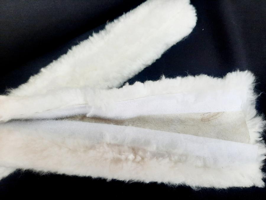 Sheepskin stirrup covers (pair) handmade by Horsin' About