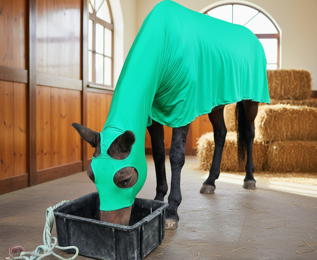 Lycra full body suit handmade by Horsin' About