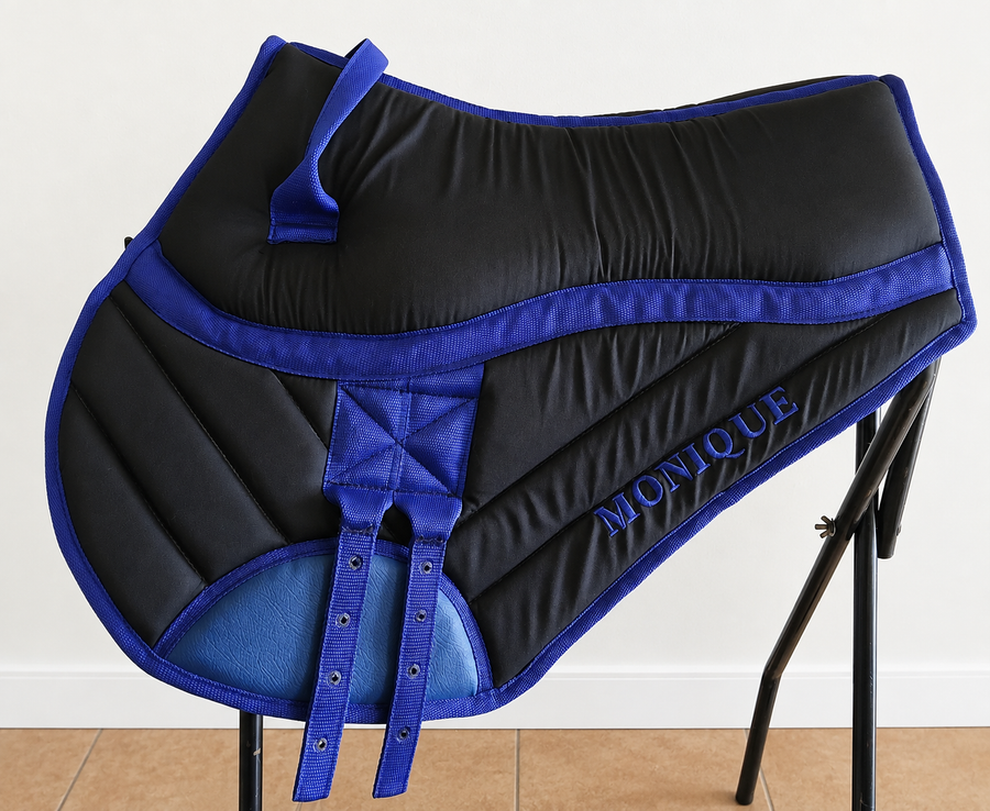 Bareback pad — easy clean underneath handmade by Horsin' About